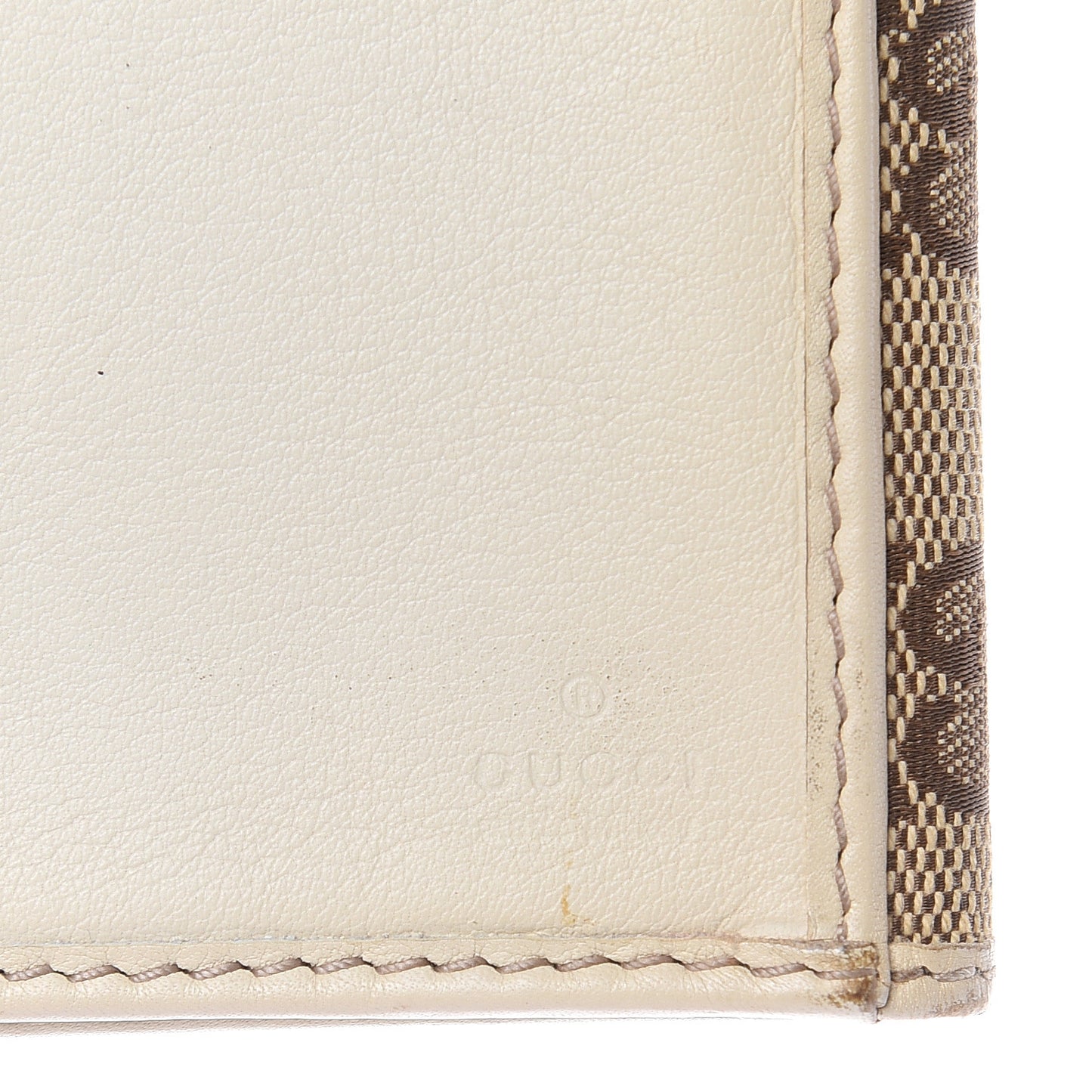 Monogram New Britt Continental Snap Wallet Off White