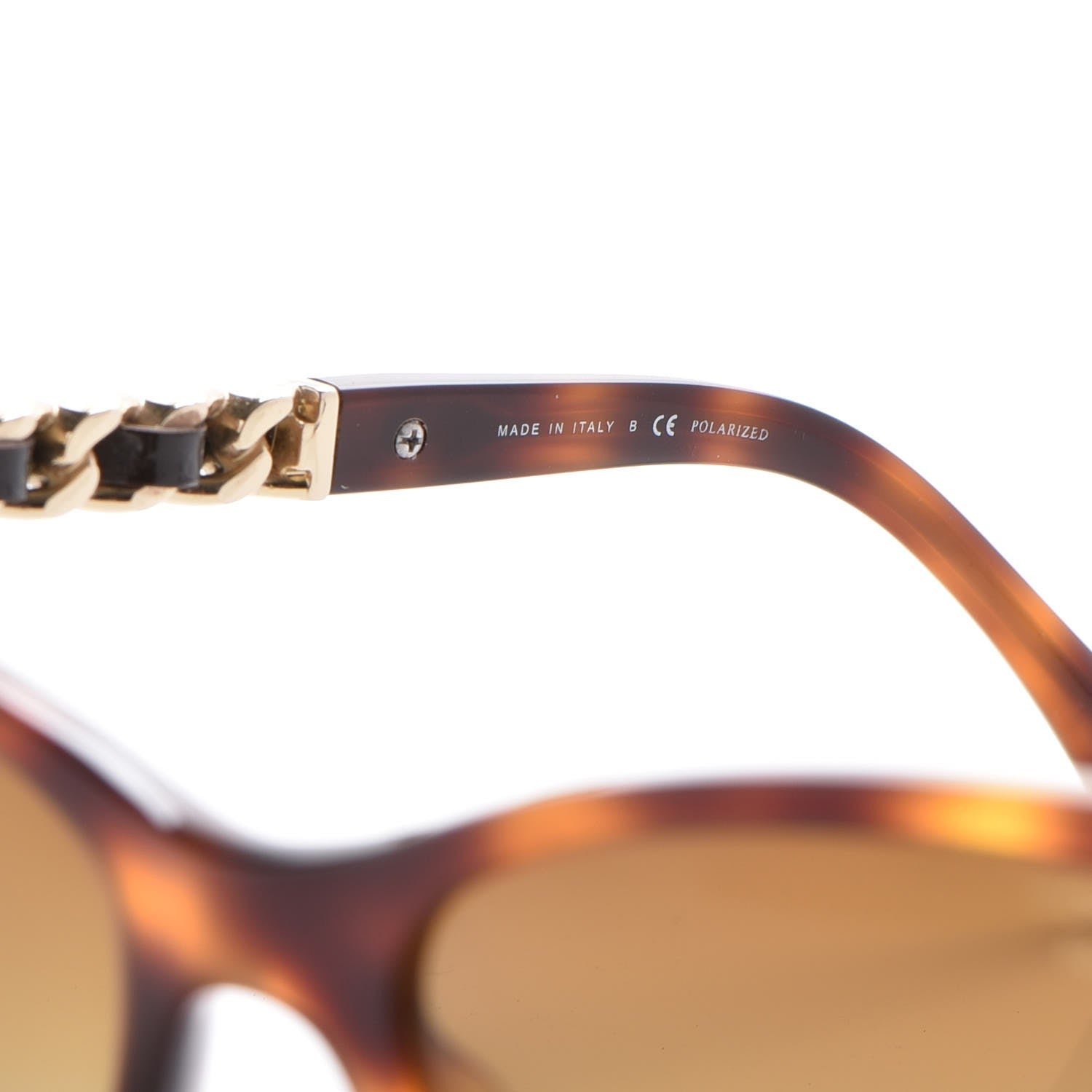 Chanel Butterfly Chain Sunglasses 5260Q Tortoise 5 of 8