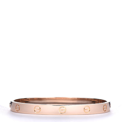 Cartier 18K Pink Gold LOVE Bracelet 18 3 of 4