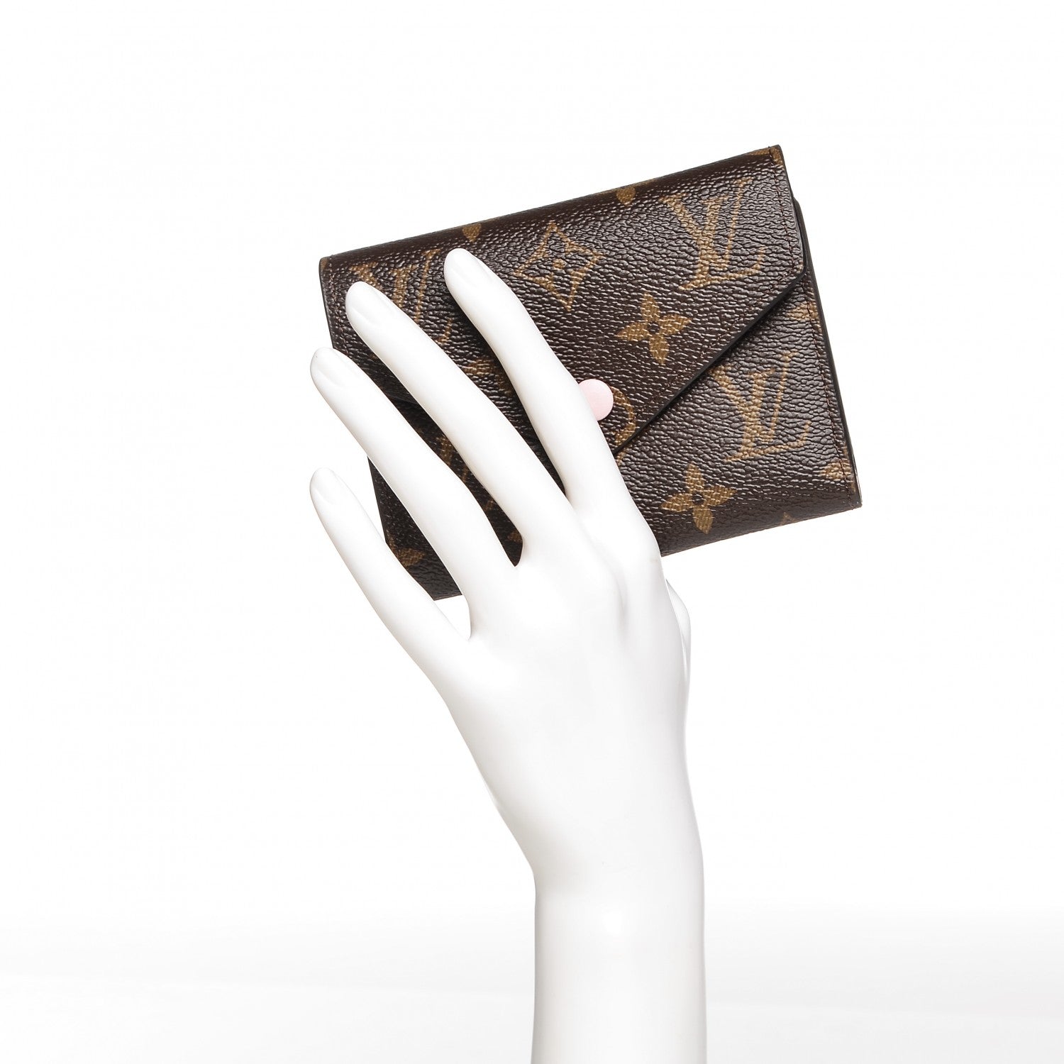 Louis Vuitton Monogram Victorine Wallet Rose Ballerine 2 of 6