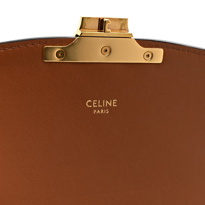 Celine Tweed Calfskin Triomphe Canvas Teen Triomphe Bag  Multicolor 5 of 10