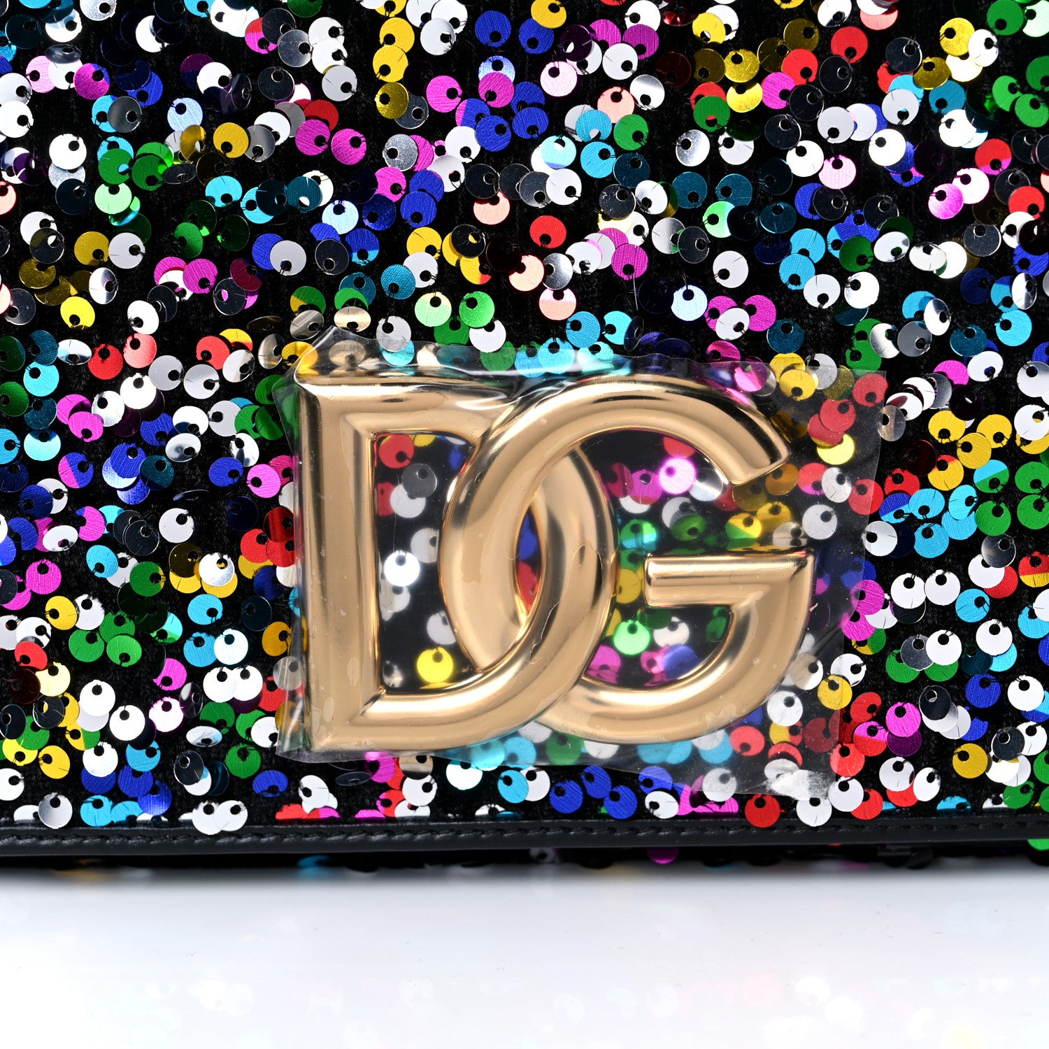 Dolce & Gabbana Sequin DG 3.5 Shoulder Bag Multicolor 9 of 9