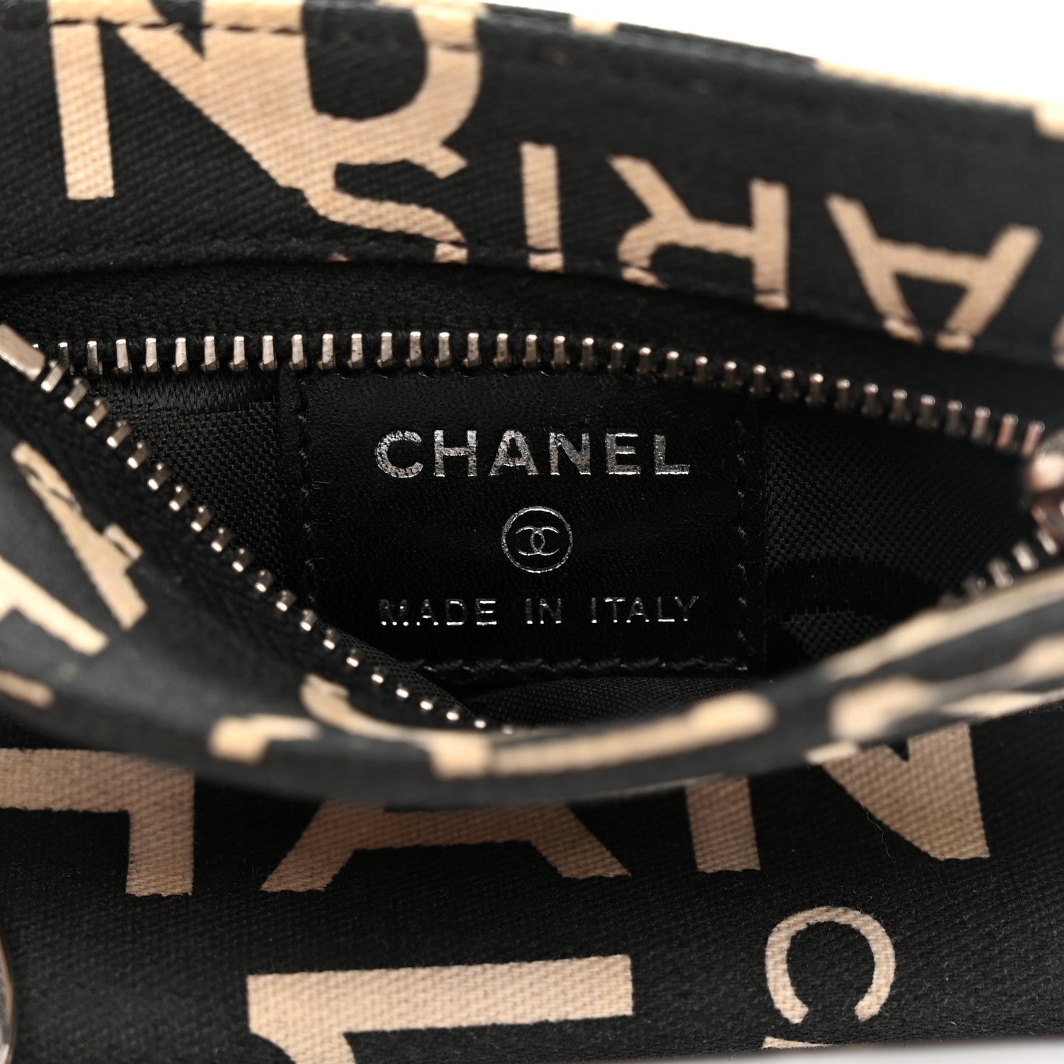 Chanel Canvas 31 Rue Cambon Pouch Black 7 of 7
