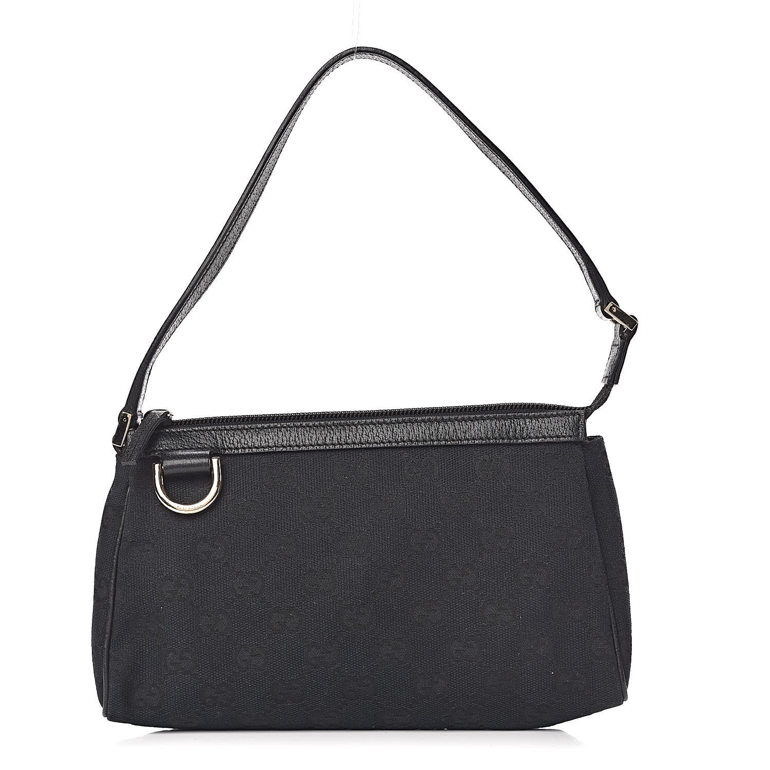 Gucci Monogram D Ring Cosmetic Case Black 1 of 10