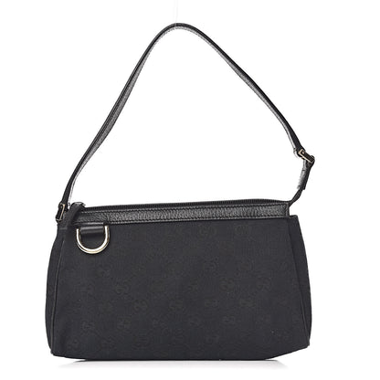 Gucci Monogram D Ring Cosmetic Case Black 1 of 10