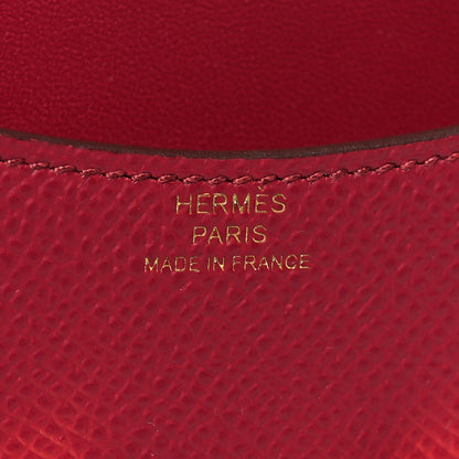 Hermes Epsom Constance Slim Wallet Rubis 8 of 11