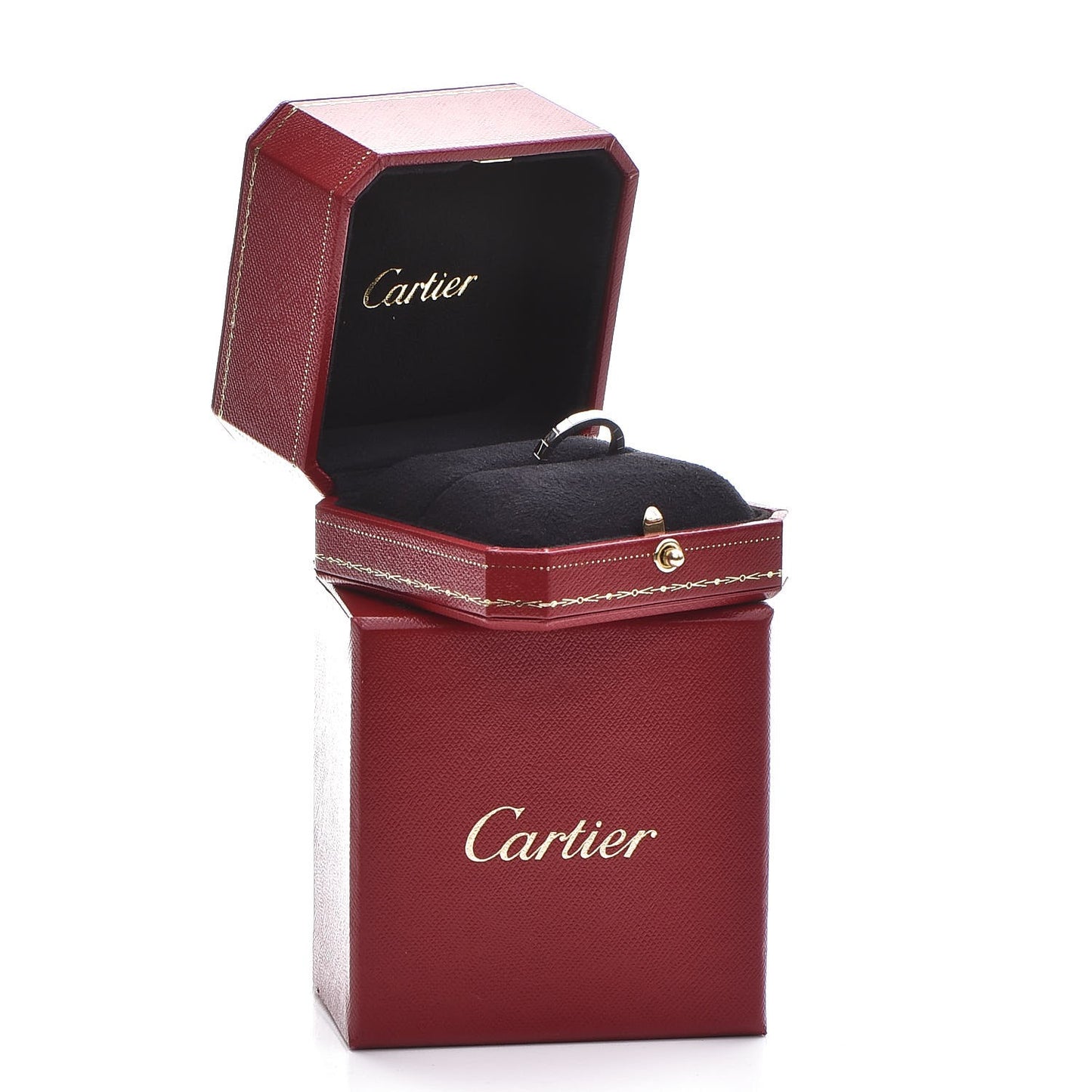 18K White Gold Lanieres Ring 54 6.75