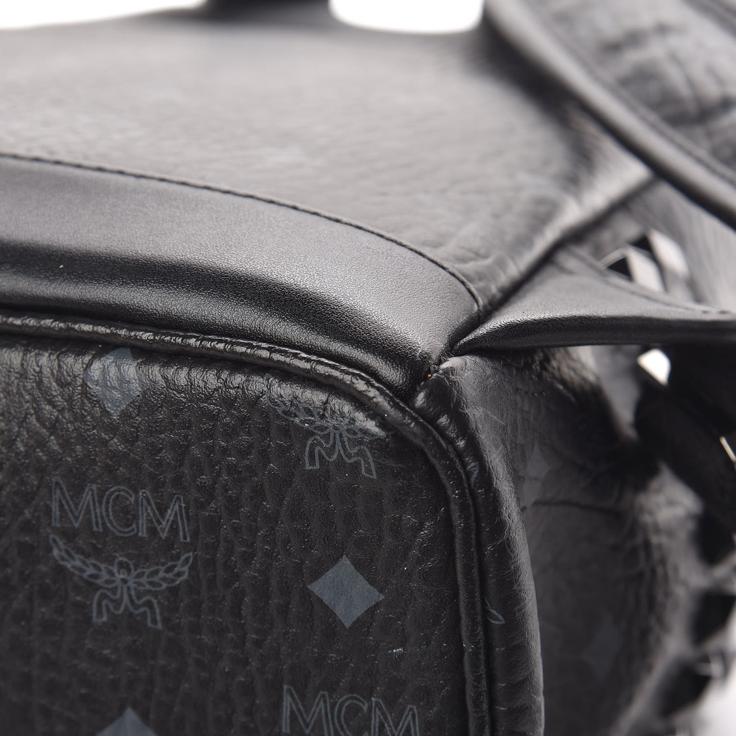 Visetos Small Side Stud Stark Backpack Black