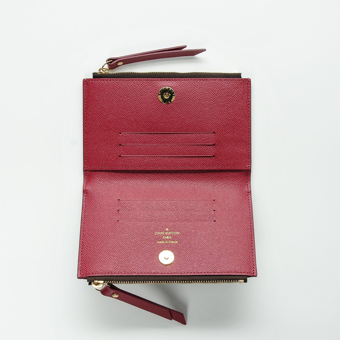 Monogram Adele Compact Wallet Fuchsia