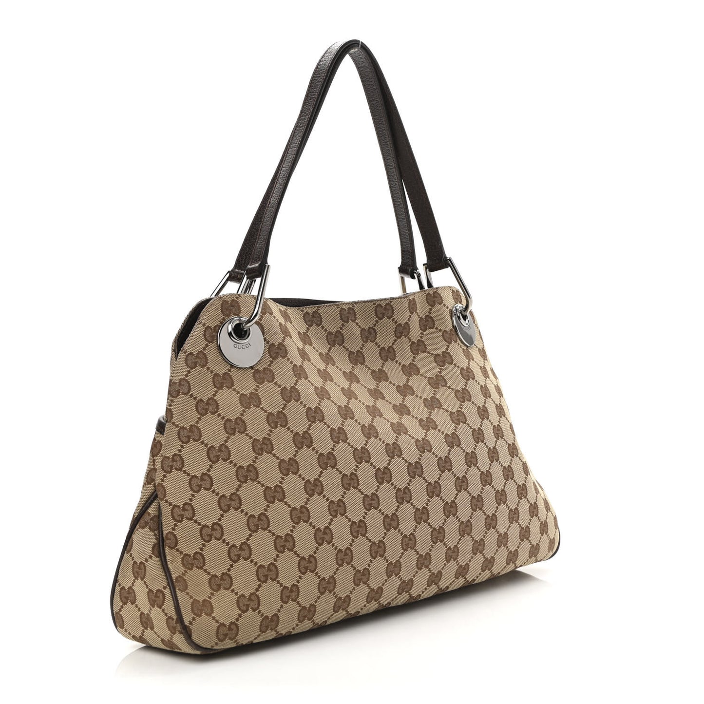 Monogram Medium Eclipse Shoulder Bag Dark Brown