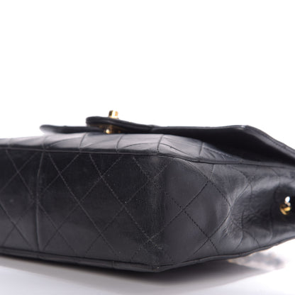 Chanel Lambskin Quilted Small Single Flap Black 7 of 9