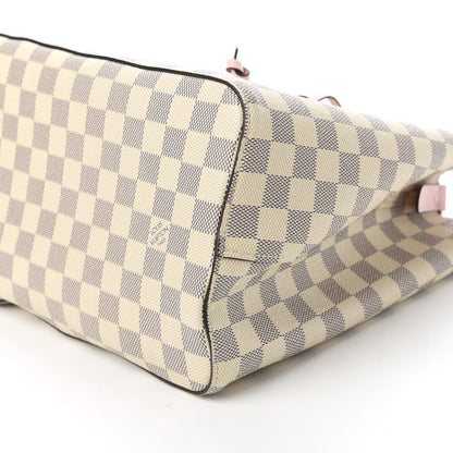 Louis Vuitton Damier Azur Neonoe MM Eau De Rose 7 of 12