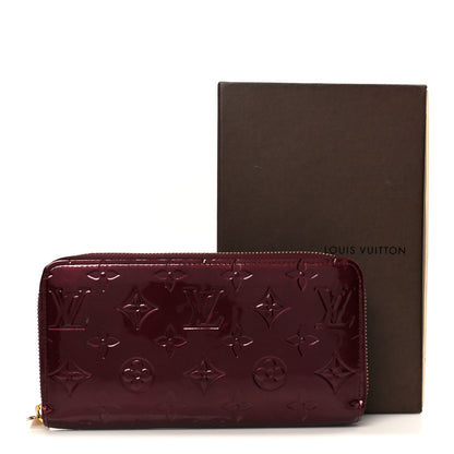 Louis Vuitton Vernis Zippy Wallet Griotte 9 of 9