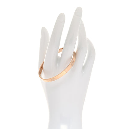 Hermes 18K Rose Gold Diamond PM H D'Ancre Bracelet SH 2 of 6