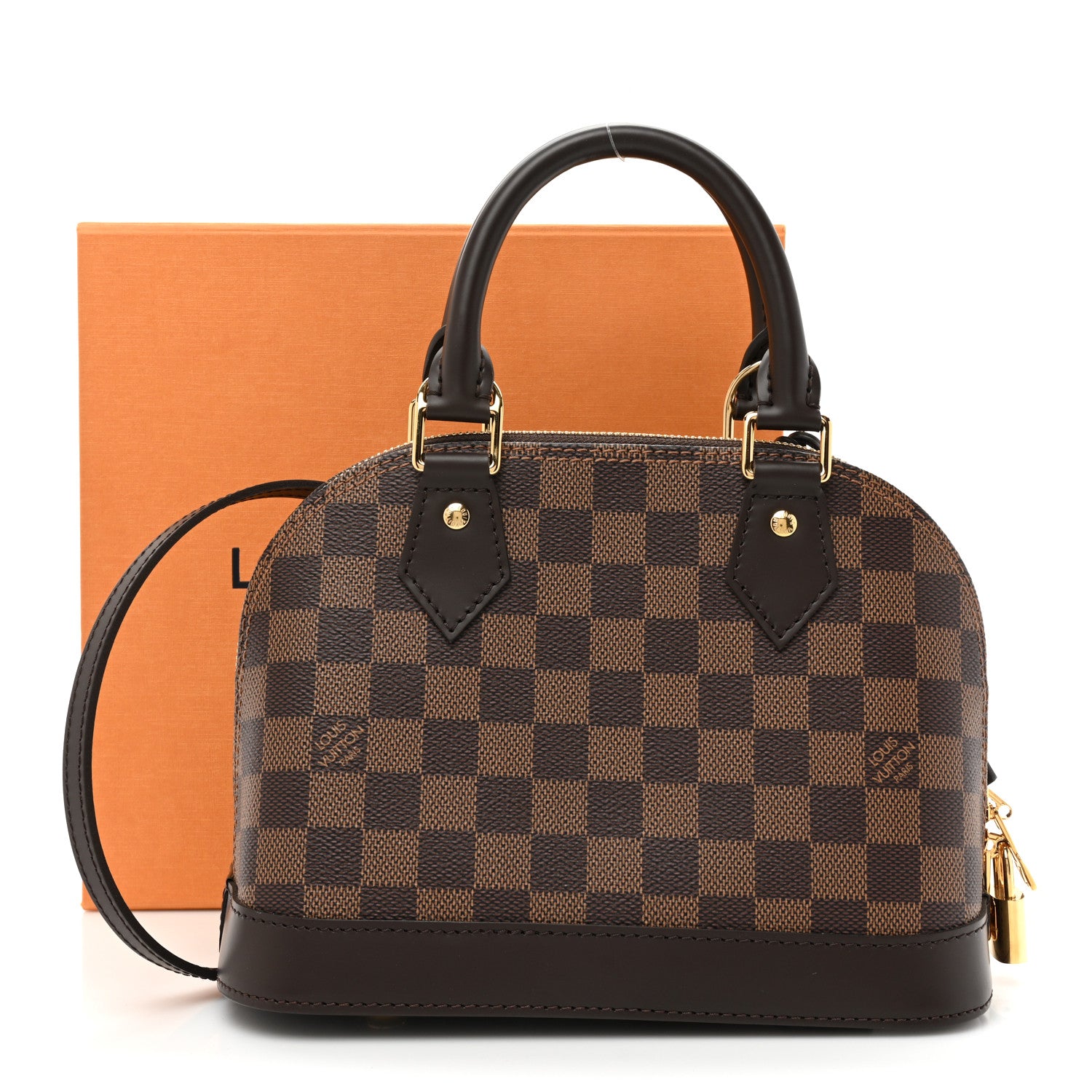 Louis Vuitton Damier Ebene Alma BB 9 of 9