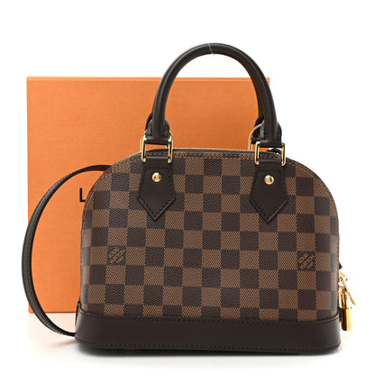Louis Vuitton Damier Ebene Alma BB 9 of 9