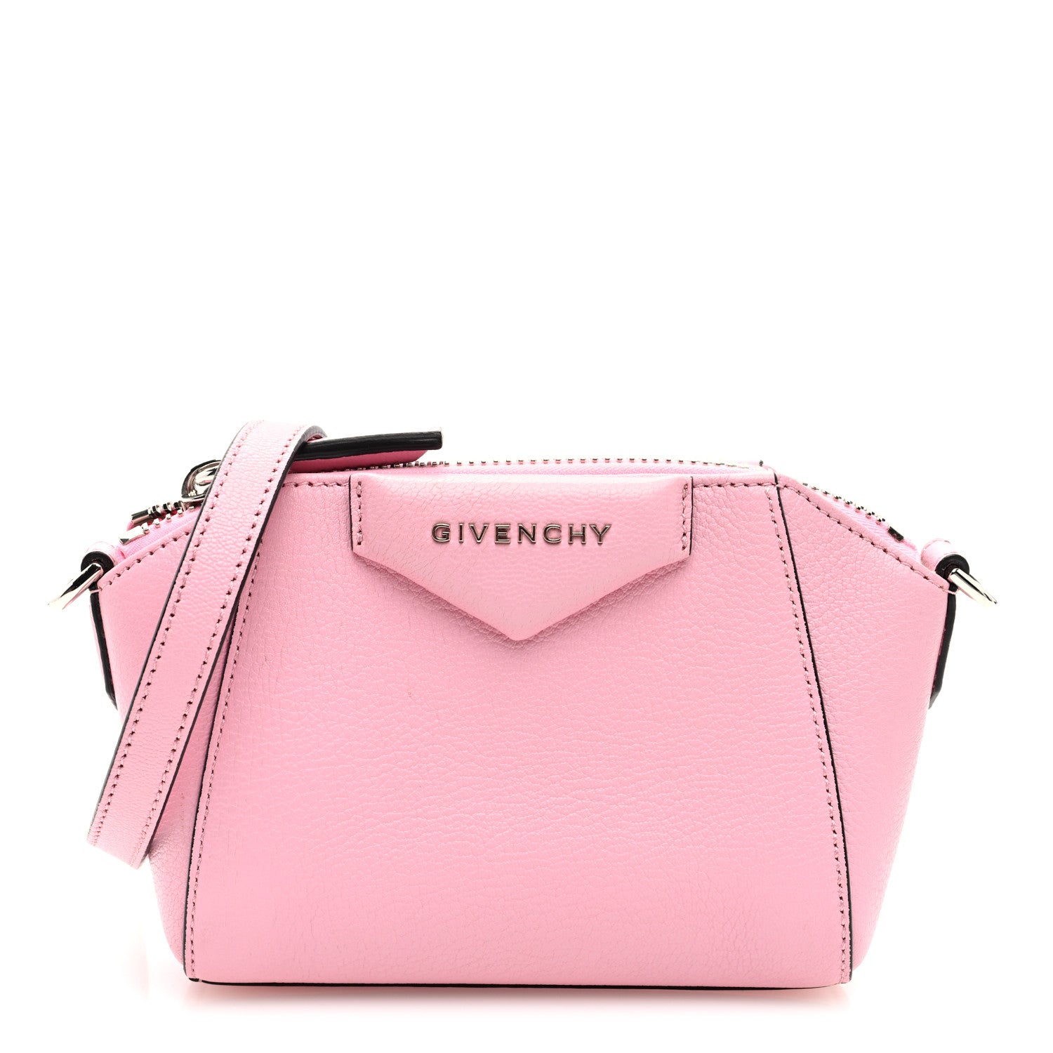 Givenchy Sugar Goatskin Nano Antigona Bright Pink 1 of 9