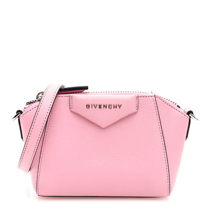 Givenchy Sugar Goatskin Nano Antigona Bright Pink 1 of 9