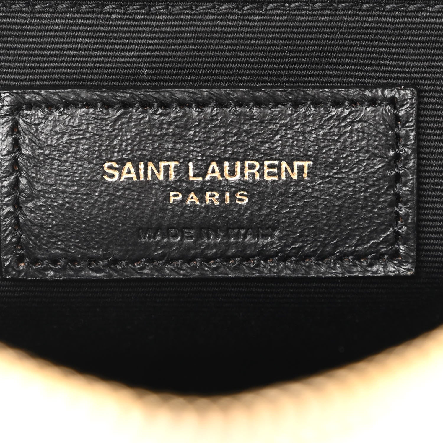 Saint Laurent Calfskin Matelasse Monogram Lou Camera Bag Crema Soft 6 of 10