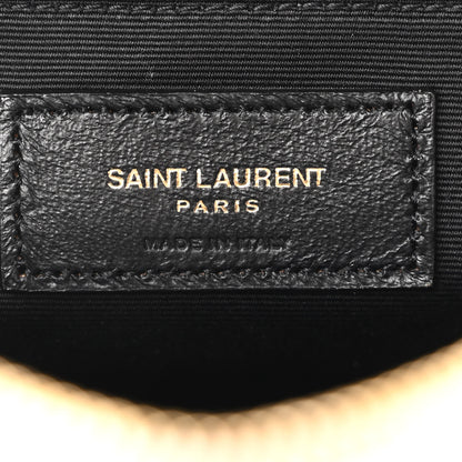 Saint Laurent Calfskin Matelasse Monogram Lou Camera Bag Crema Soft 6 of 10