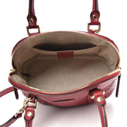 Gucci Soft Microguccissima Mini Dome Bag Rosso 6 of 14