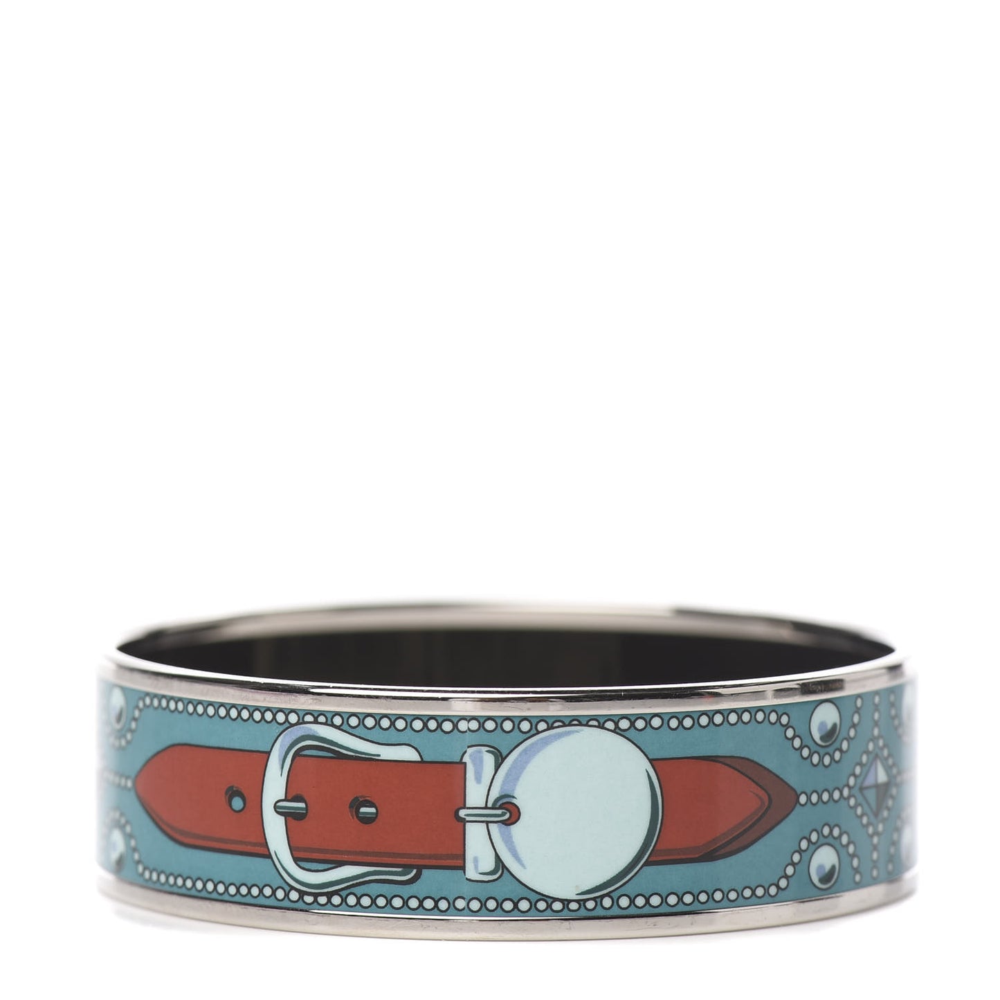 Enamel Printed Collier De Chien Wide Bracelet 62 Veneneux