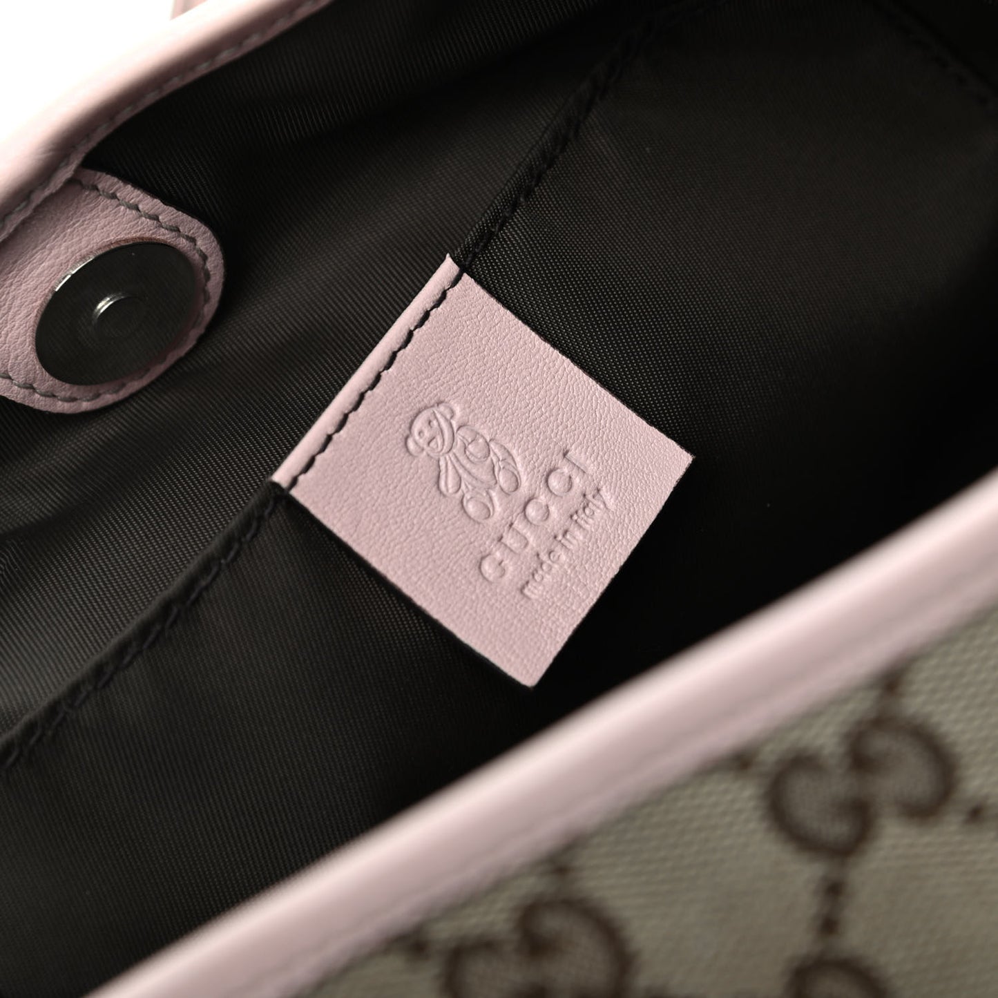 GG Monogram Mini Zoo Bird Tote Pink
