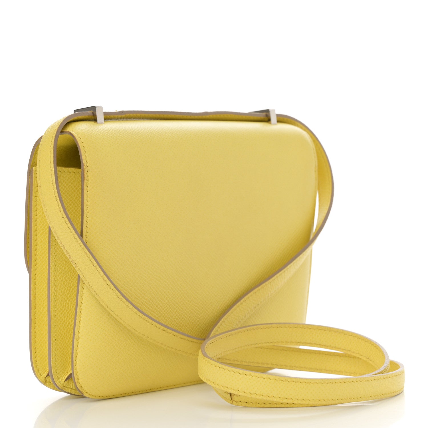 Hermes Epsom Constance 18 Lime 3 of 17