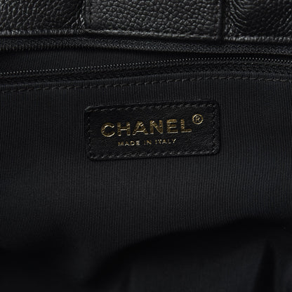 Chanel Calfskin Cerf Shopper Tote Black 6 of 16