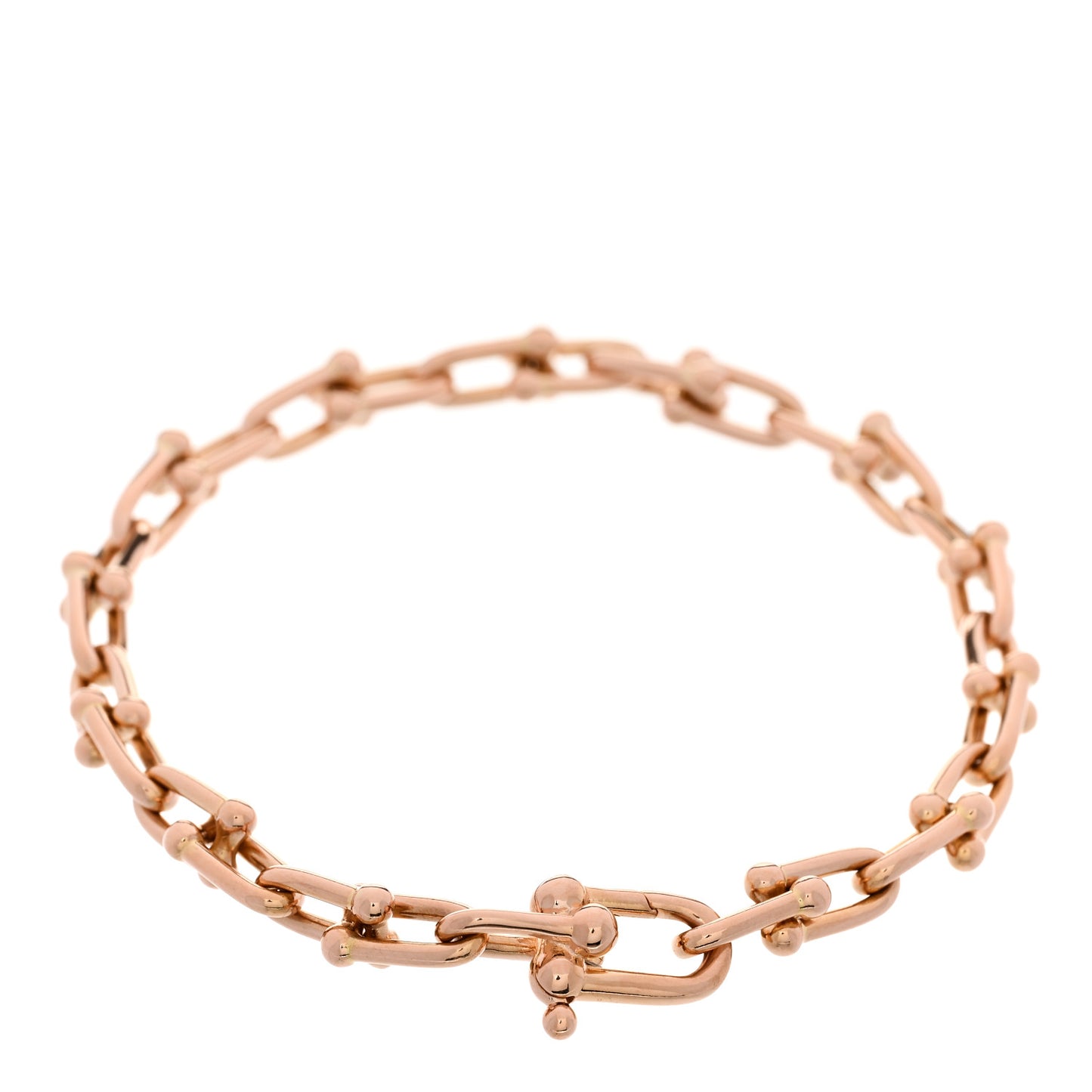 18K Rose Gold Small HardWear Link Bracelet