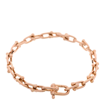 Tiffany 18K Rose Gold Small HardWear Link Bracelet 2 of 4