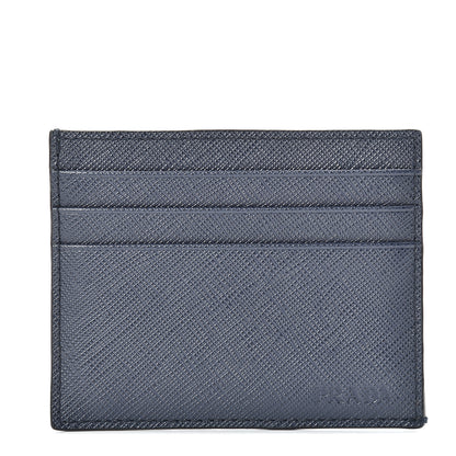 Prada Saffiano Card Holder Baltico 1 of 8