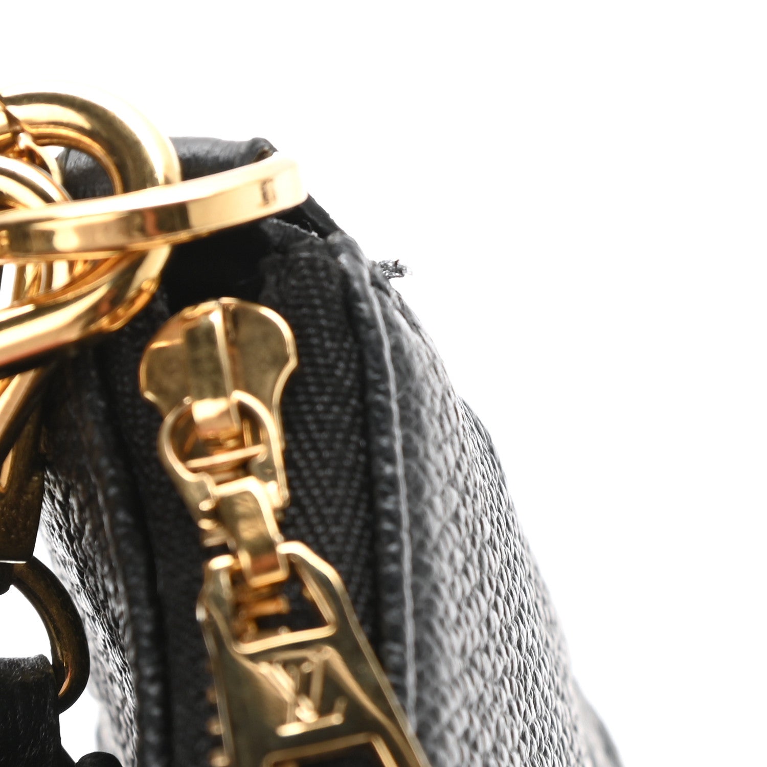 Louis Vuitton Empreinte Monogram Giant Multi Pochette Accessories Black 11 of 12