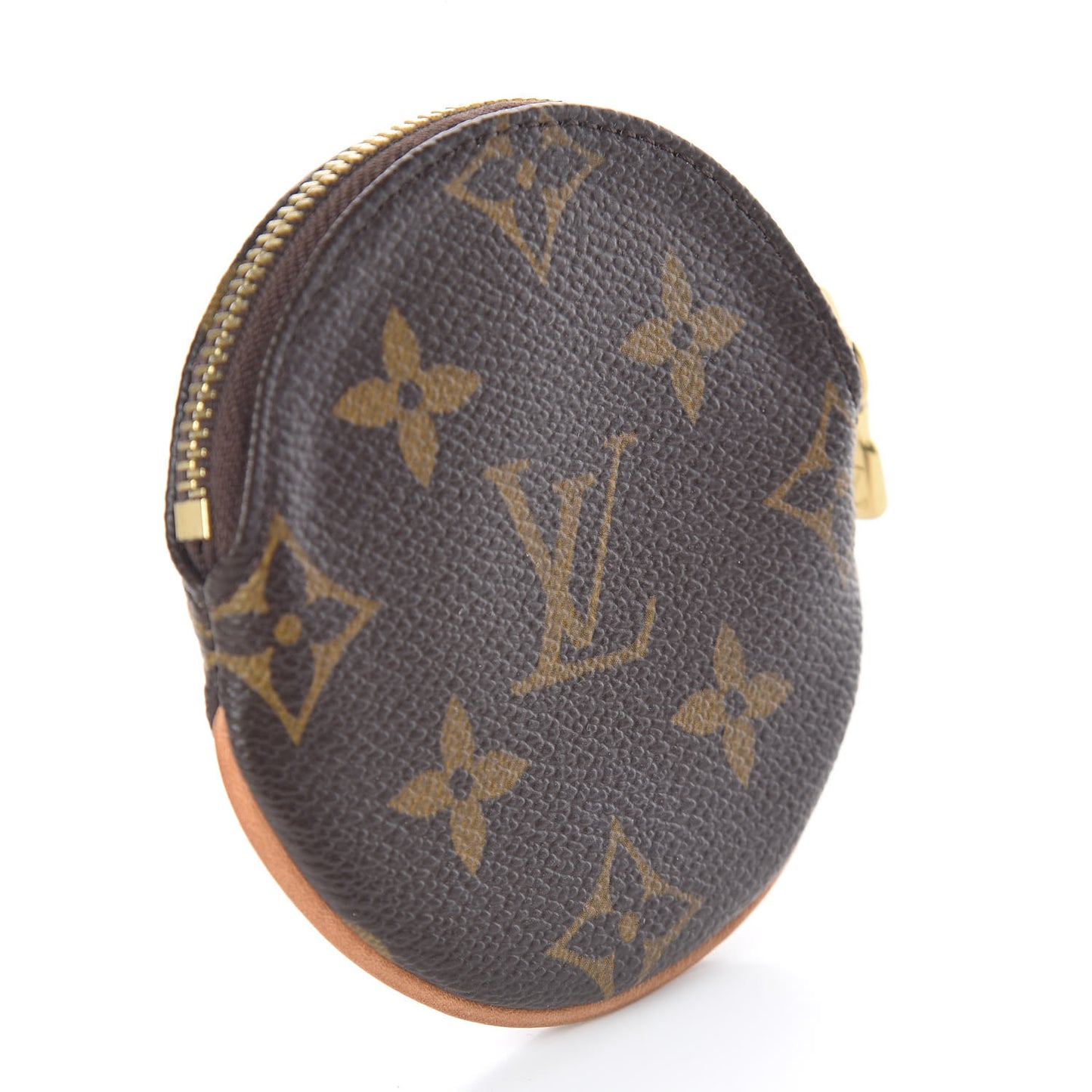 Monogram Round Coin Purse