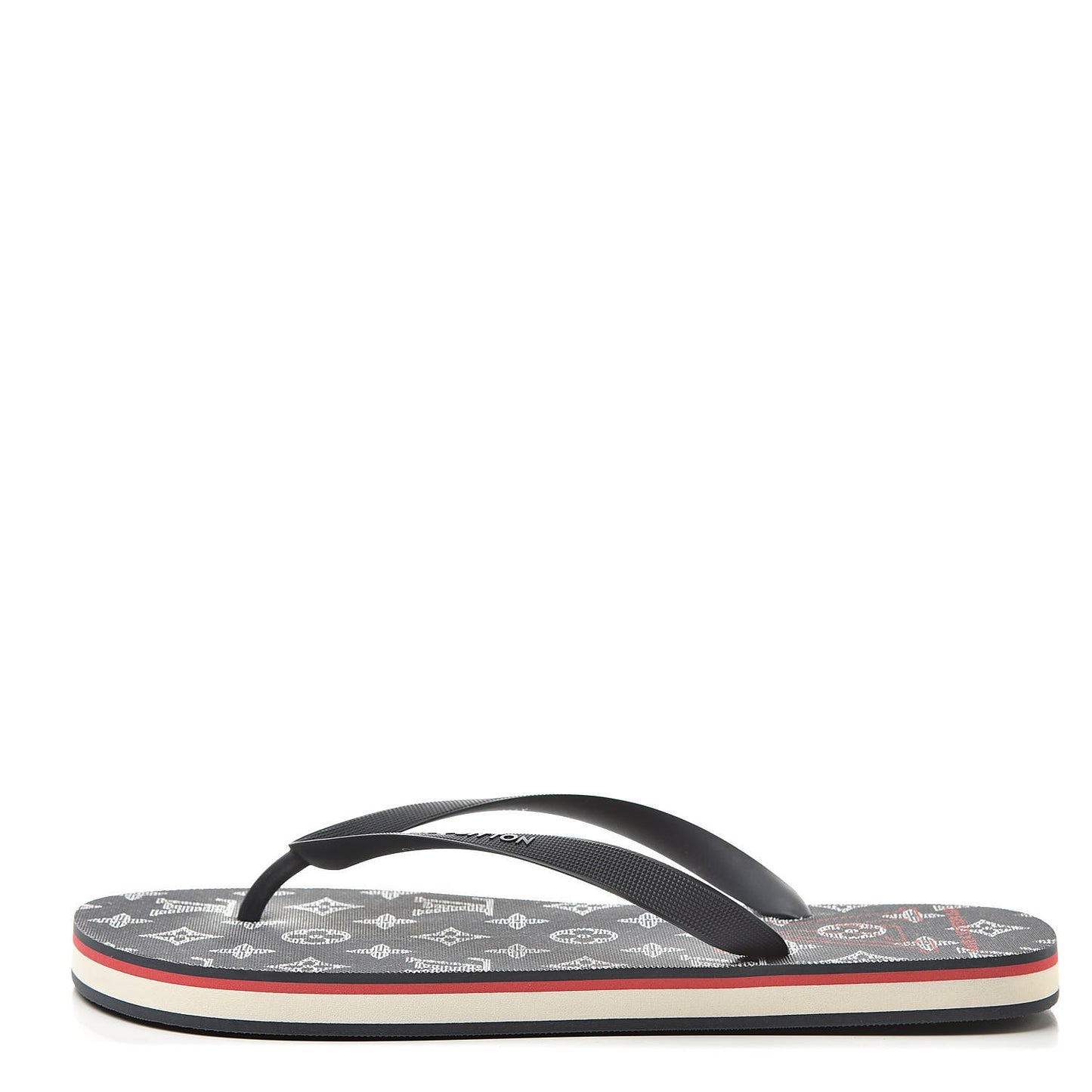 Rubber Mens Molitor Thong Sandals 10 Marine Rouge