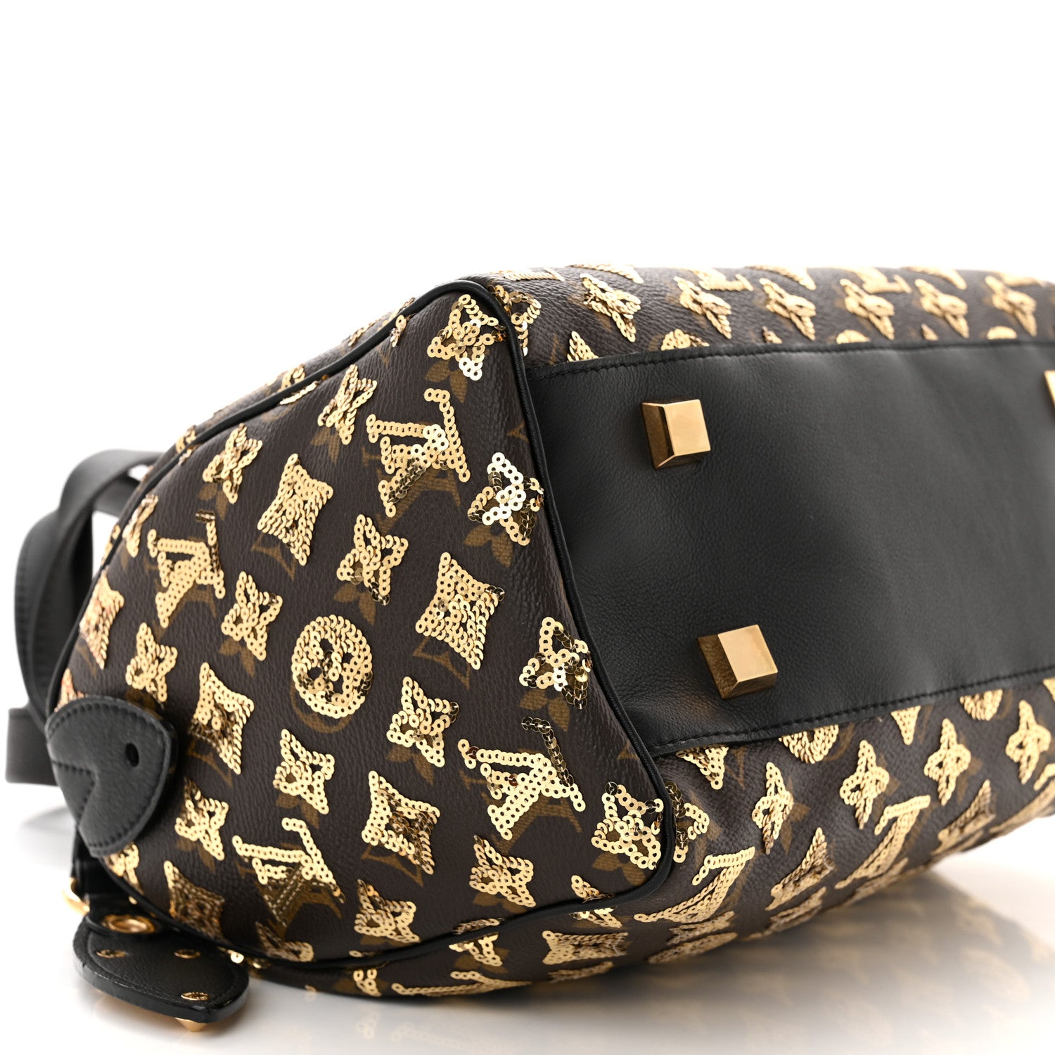Louis Vuitton Monogram Sequins Eclipse Speedy 28 Gold 8 of 9