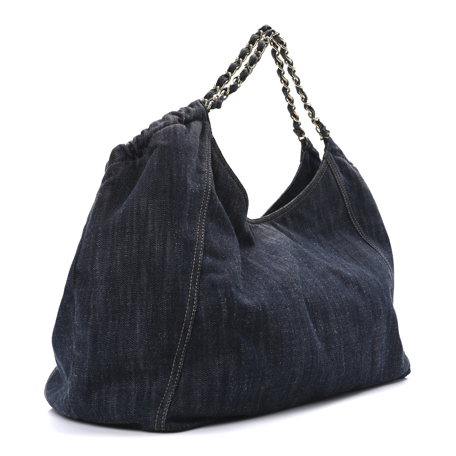 Chanel Denim XL Coco Cabas Tote Blue 1704164 – FASHIONPHILE