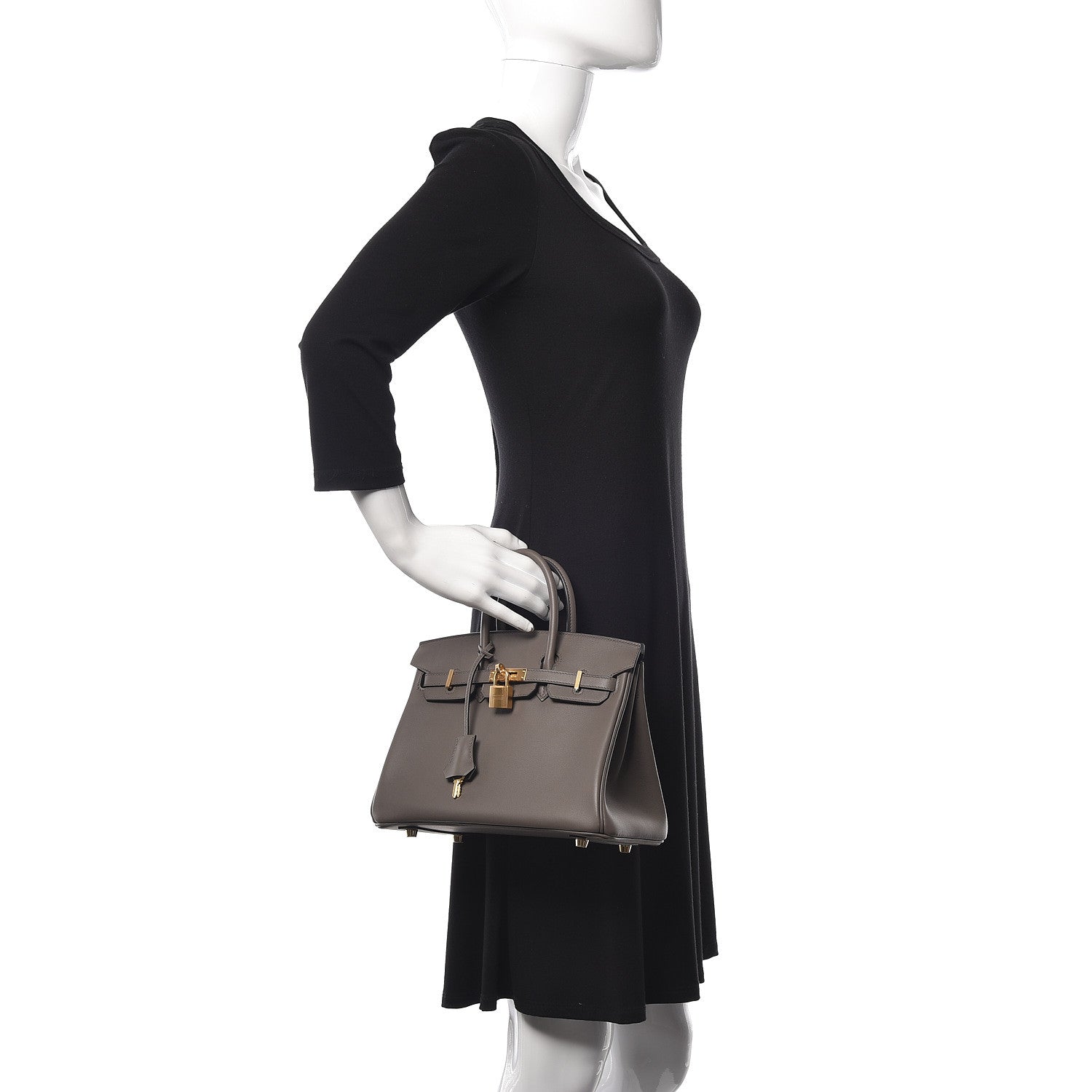 Hermes Veau Jonathan Birkin 25 Etain 2 of 31