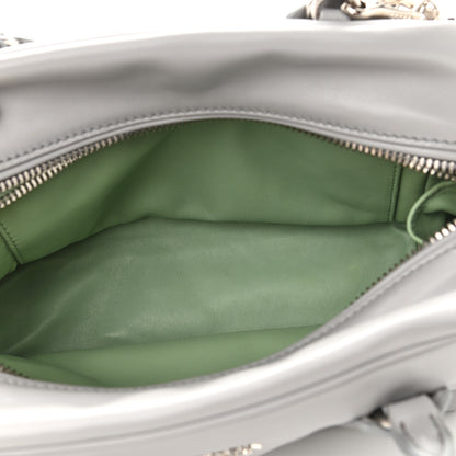 Prada Soft Calf Small Inside Tote Granito Acquamarina 5 of 9