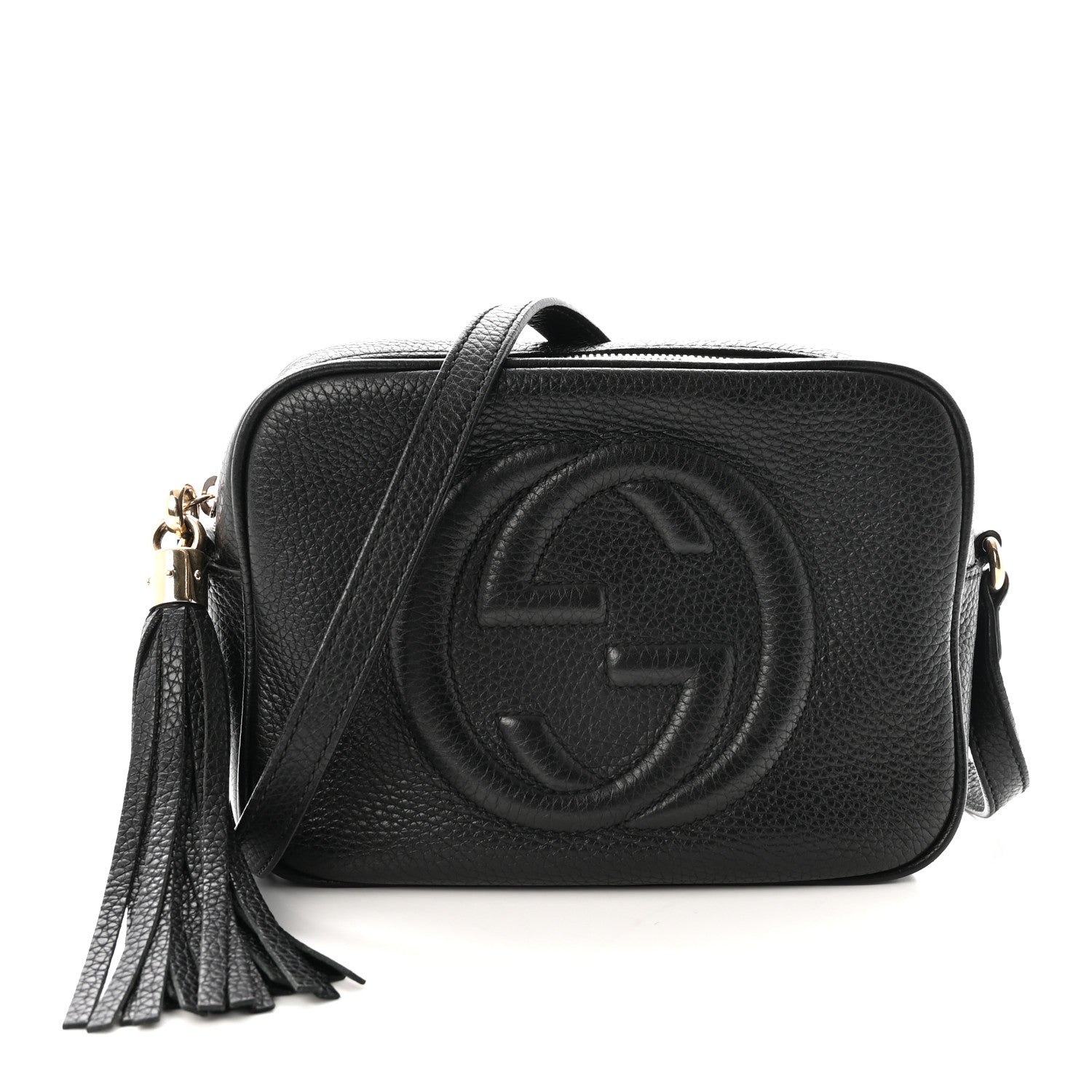 Gucci Pebbled Calfskin Small Soho Disco Bag Black 1 of 10