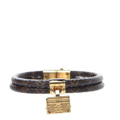 Louis Vuitton Monogram Petit Malle Bracelet 17 1 of 6