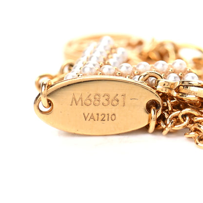 Louis Vuitton Essential V Perle Bracelet Gold 4 of 5
