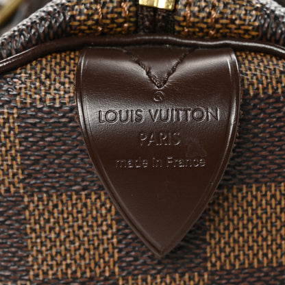 Louis Vuitton Damier Ebene Speedy 30 7 of 11