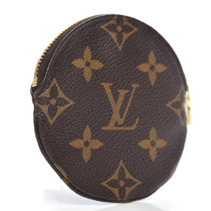 Louis Vuitton Monogram 2019 Christmas Animation Round Coin Purse Blue 3 of 7
