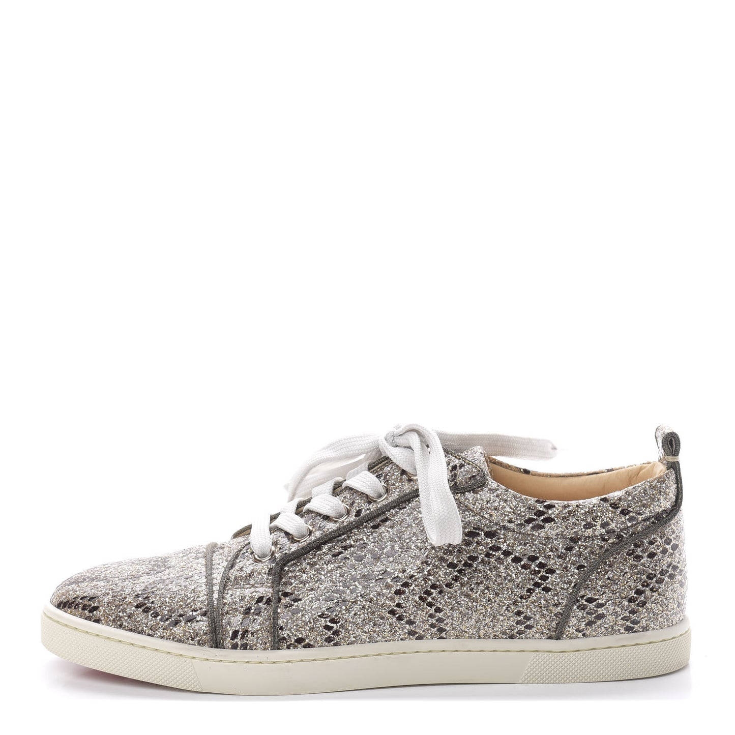 Glitter Ever Gondoliere Orlato Flat Sneaker 38 Roccia