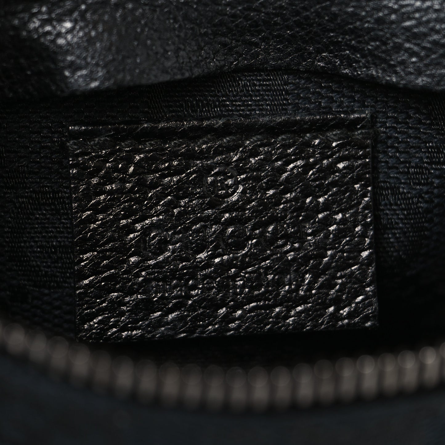 GG Monogram Double Pocket Belt Bag Black