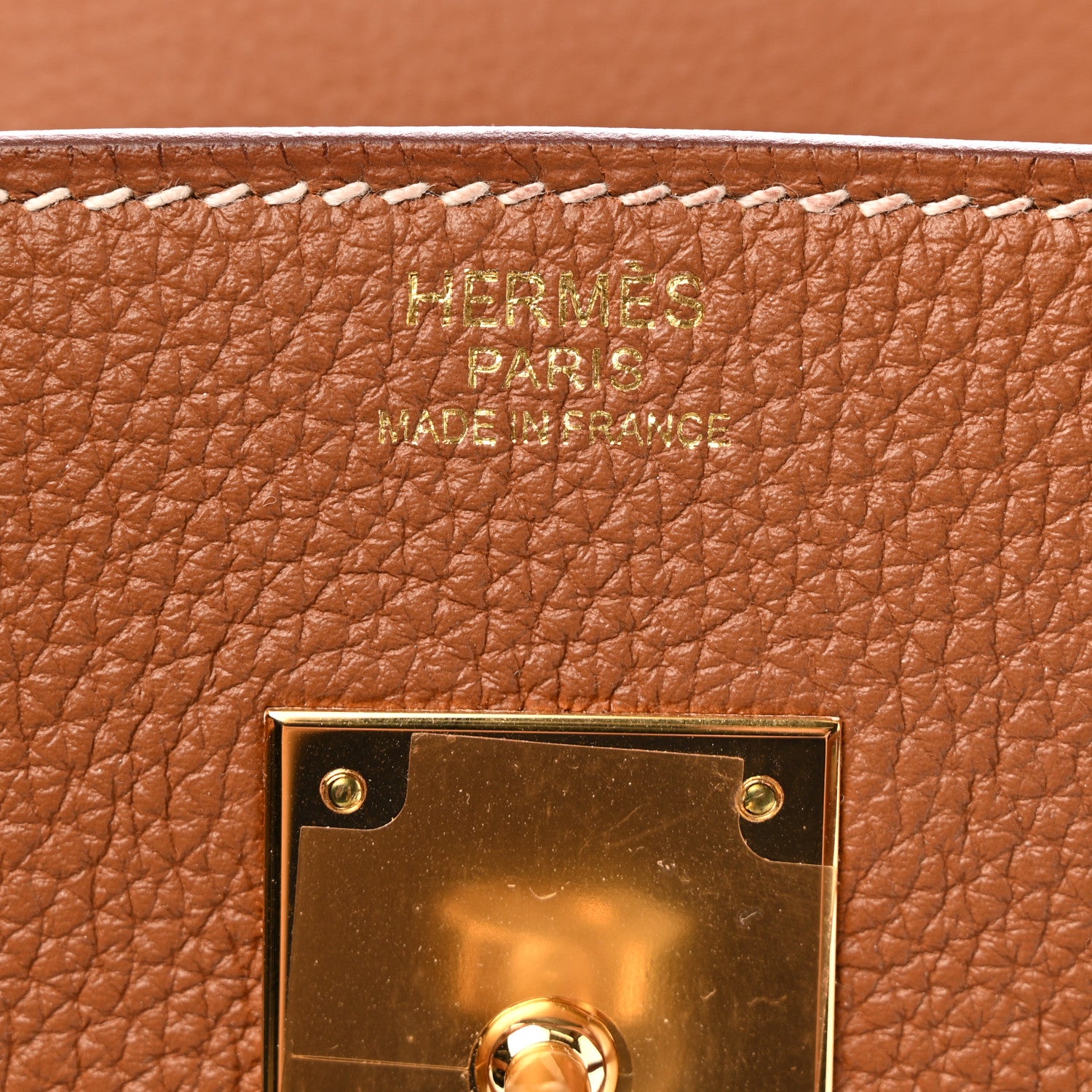 Hermes Togo Birkin 30 Gold 6 of 15