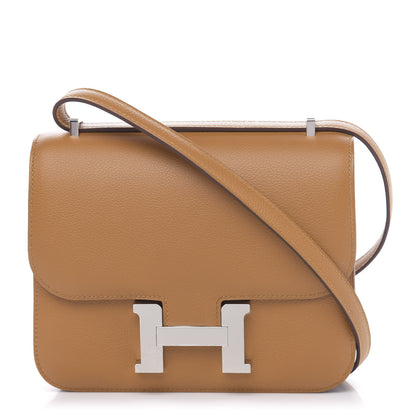 Hermes Evercolor Horseshoe Constance 18 Caramel Rose D'Ete 1 of 10