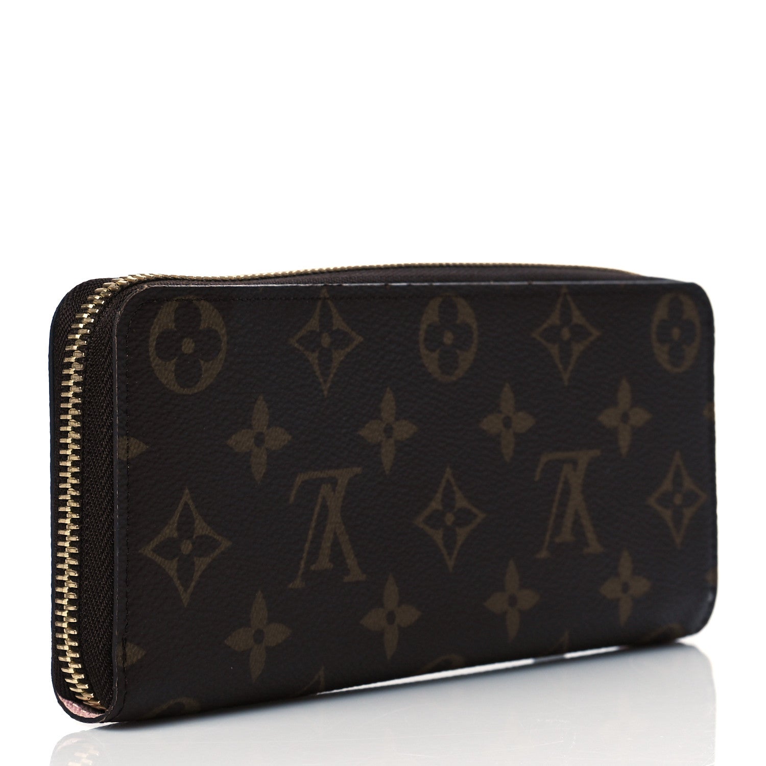 Louis Vuitton Monogram Clemence Wallet Rose Ballerine 3 of 7