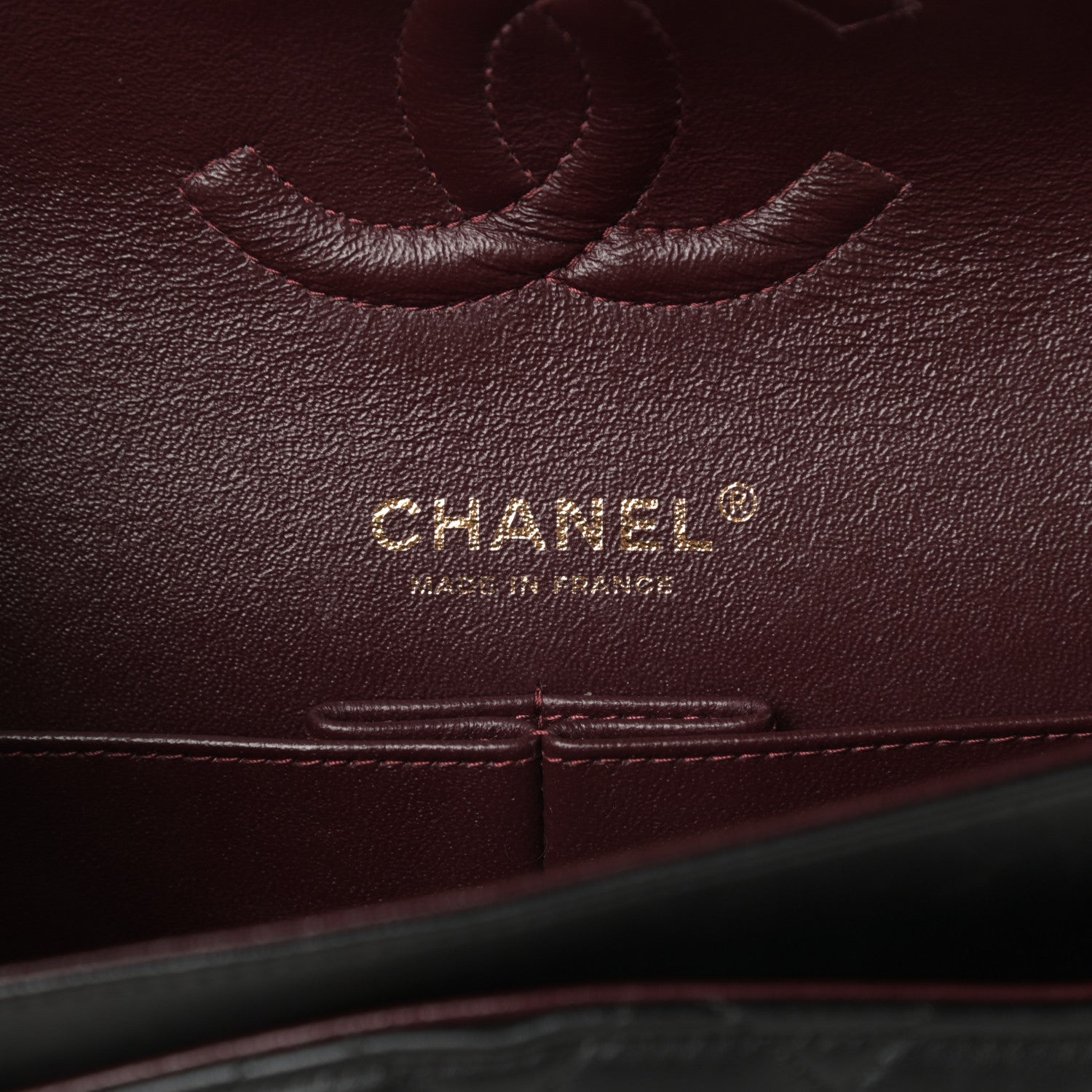 Chanel Lambskin Quilted Medium Double Flap Black 6 of 17